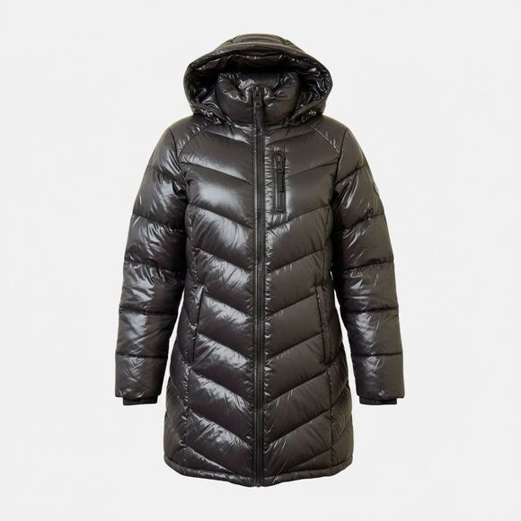 Andrew Marc Women’s Lightweight Premium Down Packable Puffer Jacket Size S - Picture 1 of 12